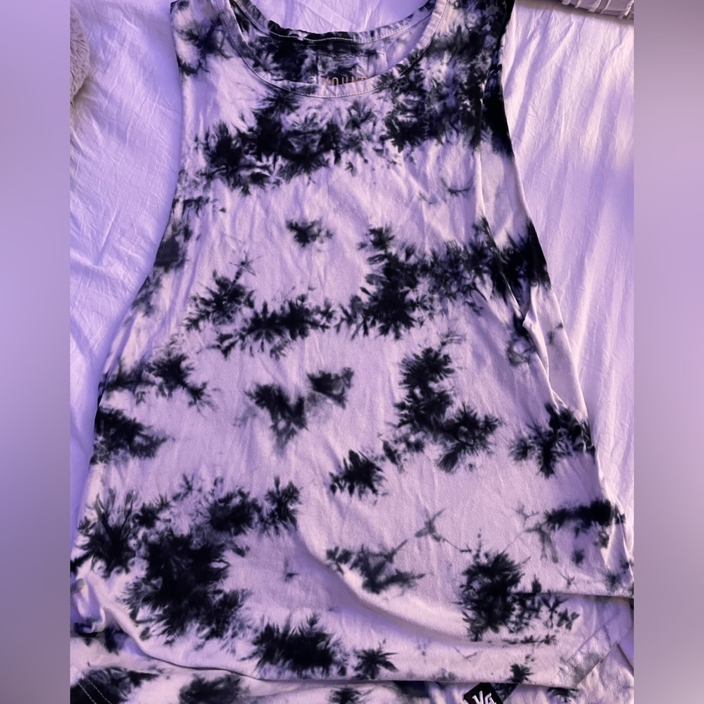 YoungLA 321 TIE DYE BLOC CUT OFF TANKS